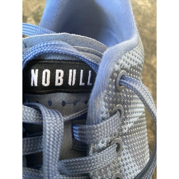 nobull womans‎ size 8 Blue Sneakers Super Fabric IAMNOBULL 3505 - Picture 3 of 12